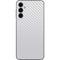 White Carbon Fiber Specialty Texture Material Galaxy A14 5G Skin